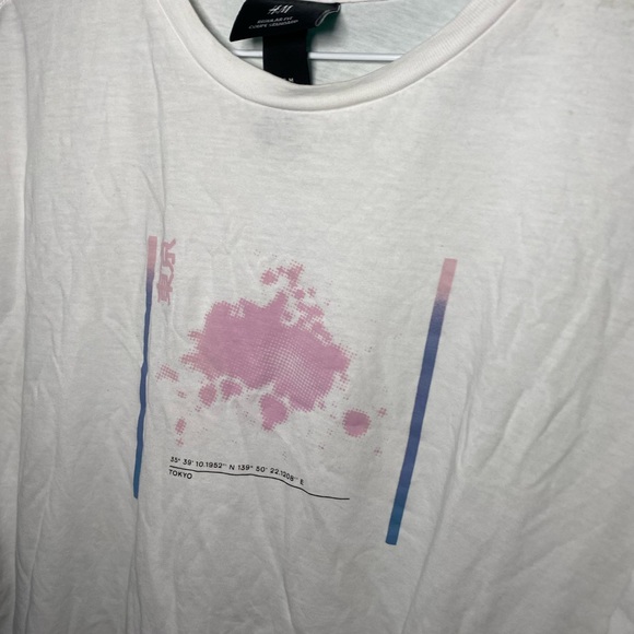 H&M white tee shirt - Picture 12 of 15